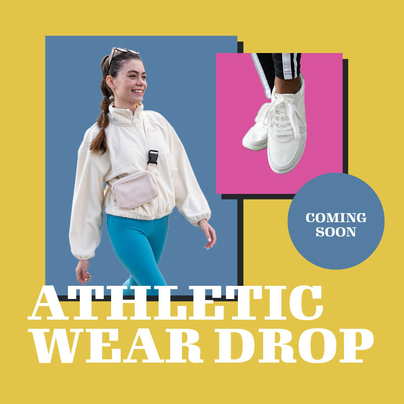 Athletic Wear Drop - May 18th and 19th